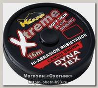 Поводковый материал Trabucco K-Karp DT xtreme soft camo green 16м 25lb