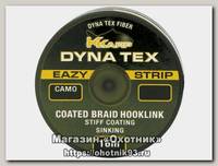 Поводочный материал K-Karp Dyna Tex Eazy Strip 16Mt. 35lbs camo brown