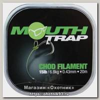 Поводочный материал Korda Mouth trap 15lb 20м