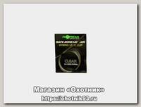Поводок Korda Safezone leader hydrid clip 30lbs clear