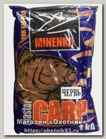 Прикормка MINENKO Master carp червь