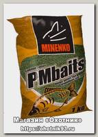 Прикормка MINENKO PMbaits Groundbaits 1кг mussel