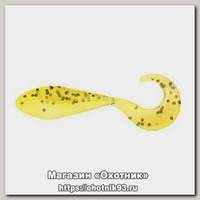 Приманка Bass Assasin твистер 4-Curly shad chartreuse pepper 1/10