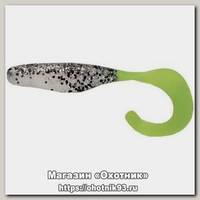 Приманка Bass Assasin твистер Curly Shads 4 silver chart T 1/10