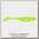 Приманка Bass Assasin виброхвост 4-Sea shad limetreuse ghost уп 10шт