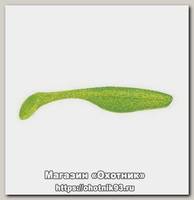 Приманка Bass Assasin виброхвост 4-Turbo shad chartreuse silver G 10шт