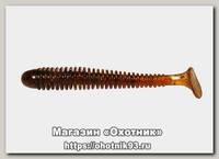 Приманка Crazy Fish Vibro worm 3-5-10-3 жареная рыба
