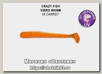 Приманка Crazy Fish Vibro worm 3-50-18-6
