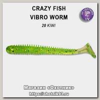 Приманка Crazy Fish Vibro worm 3-50-20-5