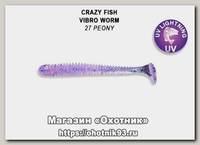 Приманка Crazy Fish Vibro worm 3-50-27-6