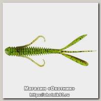 Приманка Keitech Hog Impact 3,5 401 Green pumpkin / chartreuse 10шт