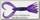 Приманка Keitech Little Spider 2 EA 04 Violet 8шт