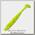 Приманка Keitech виброхвост Easy shiner 4,5 Pal 01 chartreuse red flake