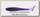 Приманка Keitech виброхвост Swing impact fat 2,8 EA04 violet 8 шт