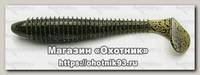 Приманка Keitech виброхвост Swing impact fat 3,8 401 green pumpking chartreuse