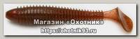 Приманка Keitech виброхвост Swing impact fat 3,8 Pal 07 Motor oli red flake