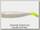 Приманка Lunker City Shaker 3,25 8/BG цв 176 Albino chartreuse tail