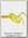 Приманка Mister Twister твистер Split double tail 10см 2 yellow 1/10