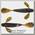 Приманка Ouzo виброхвост Goby 10,1см 26 black gold flake 6шт