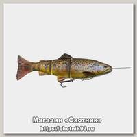 Приманка Savage Gear 4D Line thru trout 15см 35гр SS 03 dark brown trout