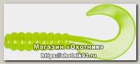 Приманка Yum Walleye grub 3 chart pearl