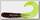 Приманка Yum Walleye grub 3'' цв 210 avocado red flake chartreuse