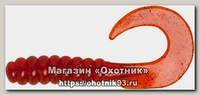 Приманка Yum Walleye grub 3'' цв 95 motor oil neon