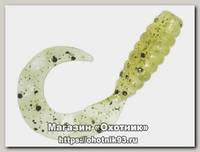 Приманка Zman твистер Grubz 2.5 chartreuse sparkle 10шт