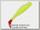 Приманка Zman виброхвост Minnowz 3 chartreuse red tail 8шт/6шт