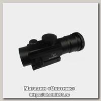 Прицел коллиматорный Target Optic 2x42 закр. на Weaver подсв. точка