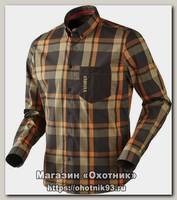 Рубашка Harkila Amlet shadow brown check