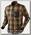 Рубашка Harkila Amlet shadow brown check