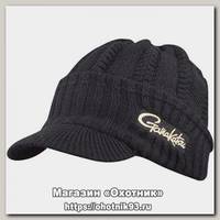 Шапка Gamakatsu Knit whith brim black