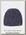 Шапка The North Face Cable Minna Os grey stone/blue