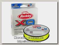 Шнур Berkley X9 flame green 150м 0,10мм