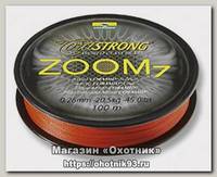 Шнур Cormoran Corastrong Zooм 100м 0,10мм оранжевый