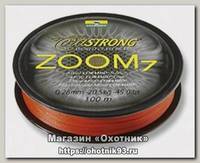 Шнур Cormoran Corastrong Zooм 100м 0,26мм оранжевый