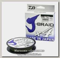 Шнур Daiwa J-Braid X4 0,15мм 135м Dark green