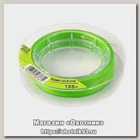 Шнур Daiwa Tournament 8хBraid Chartreuse 135м 0.08мм