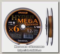 Шнур Daiwa UVF Hyper mega sensor 100м 1,2