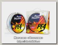 Шнур Power Phantom PE4 110м 1.2 0.18мм 8.6кг multicolor
