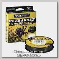 Шнур Spiderwire 8 carrier ultracast yellow 110м 0,25мм