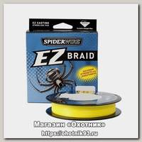 Шнур Spiderwire EZ Braid yellow 100м 0,35мм