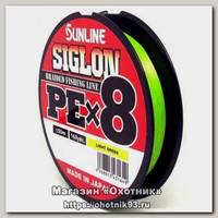 Шнур Sunline Siglon PEх8 light green 150м 0,8 12lb