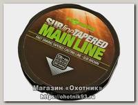 Шок лидер Korda Subline tapered leader brown 5х12м 0,28-0,50мм