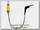 Сигнализатор поклевки Trabucco K-Karp chain hanger yellow