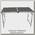 Стол Camping World Funny grey до 30 кг 120х60 см