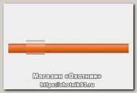Сторожок Ecopro силиконовый 5мм 75мм оранжевый 1/10