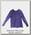 Термобелье Guahoo Fleece basic фуфайка тёмно-фиолетовый