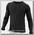 Термобелье Marmot Midweight crew ls верх длинный рукав black